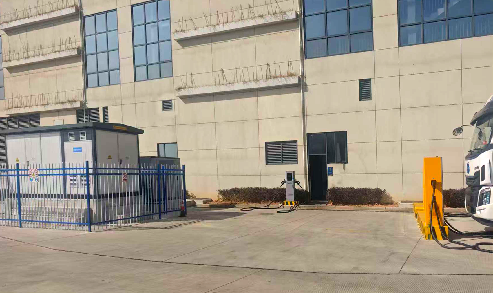 赋能物流绿色转型 南京能瑞助力福州晋安盛辉物流园重卡充电站正式投运